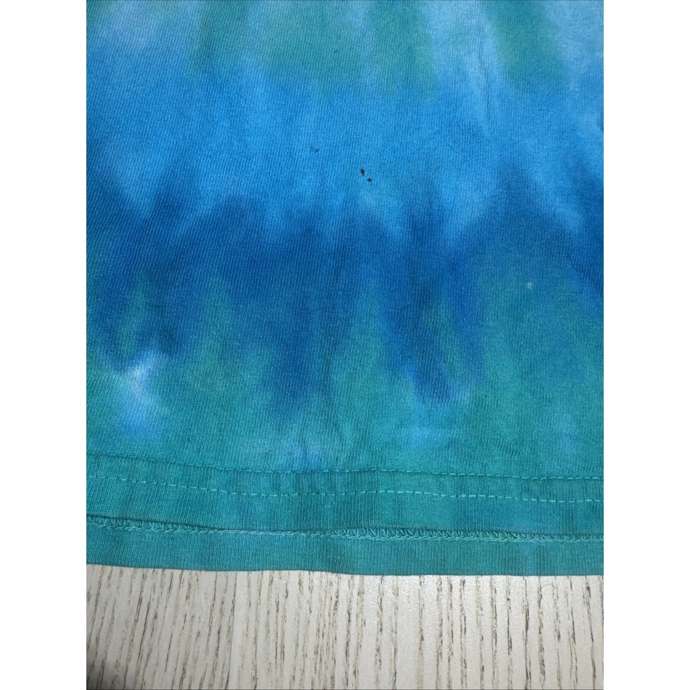 Vtg 2003 Liquid Blue Alice In Wonderland Tie Dye Shirt Brian Fox Caterpillar M - Picture 8 of 16